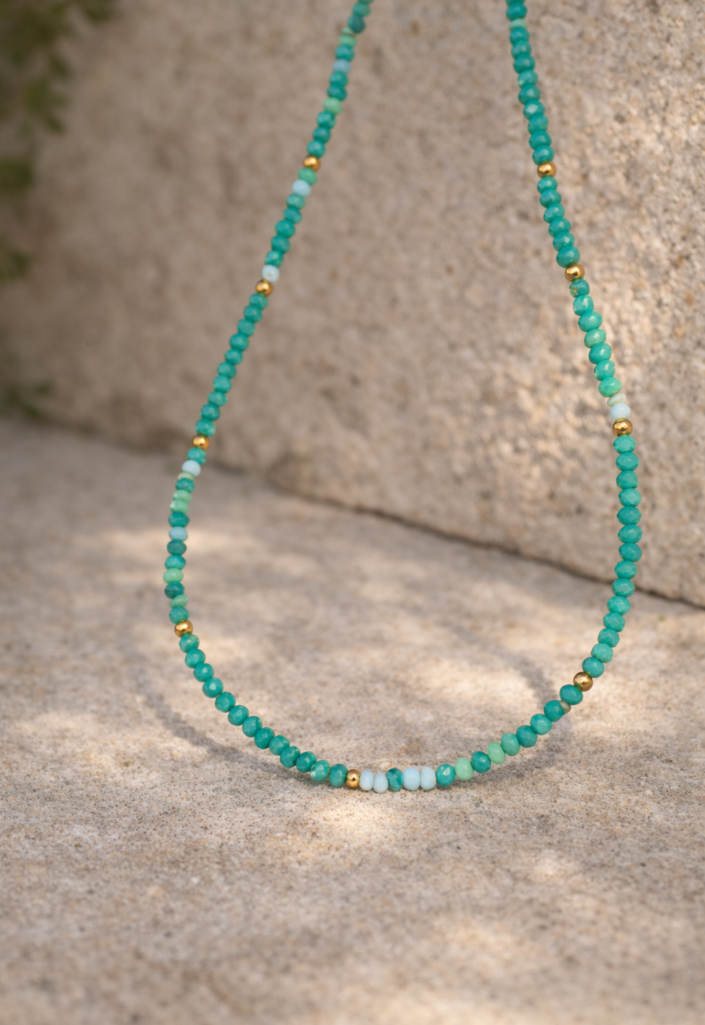 Collier Perles Turquoise