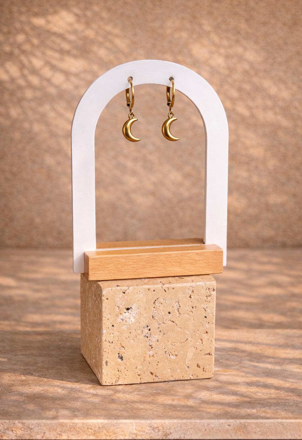 Boucles d'oreilles clair de lune