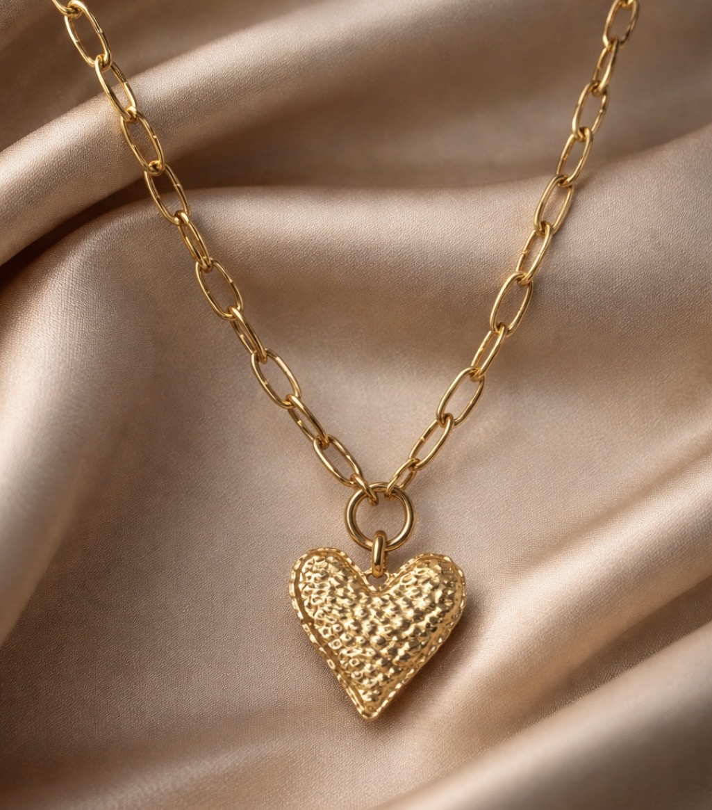 Collier coeur (collection amour)